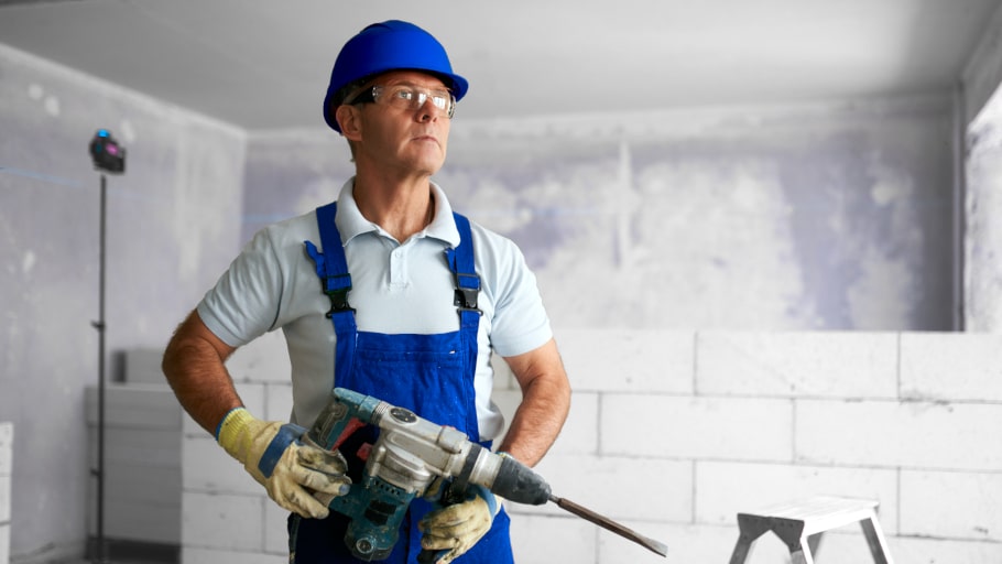 Renovierung mit Abbrucharbeiten